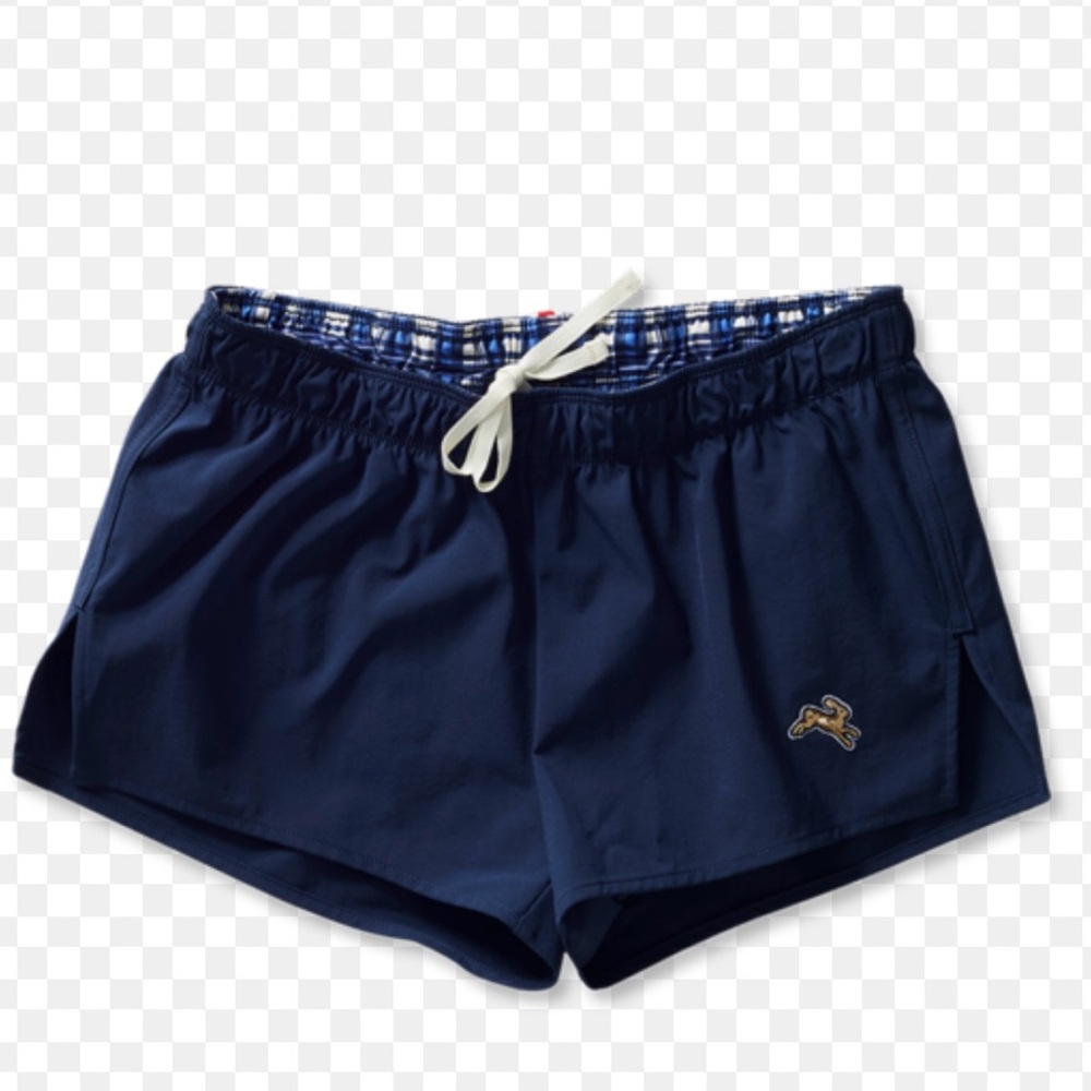 Tracksmith original Run Cannonball Run shorts small ~ navy